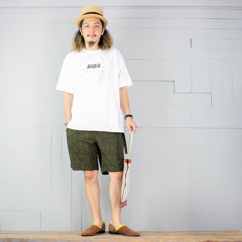 本日のコーディネート ~tomoshibiのsplashTシャツを使った3コーデ~
