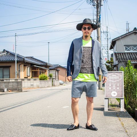本日のコーディネート ~tomoshibiのライムイエローのTシャツを使った3コーデ~