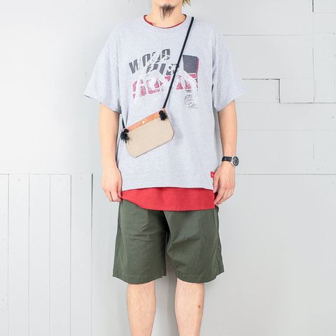 本日のコーディネート ~VOOのリメイクTシャツを使った3コーデ~