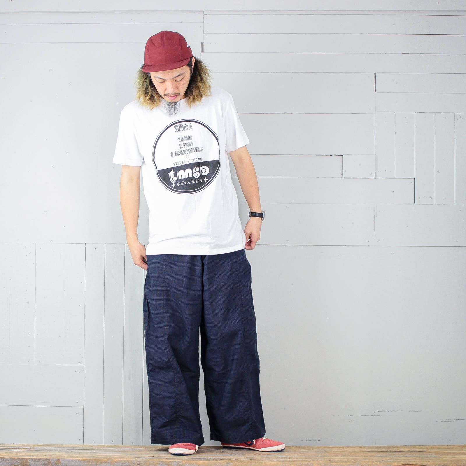 本日のコーディネート ~tmsb RECORDSのプリントTシャツを使った3コーデ~