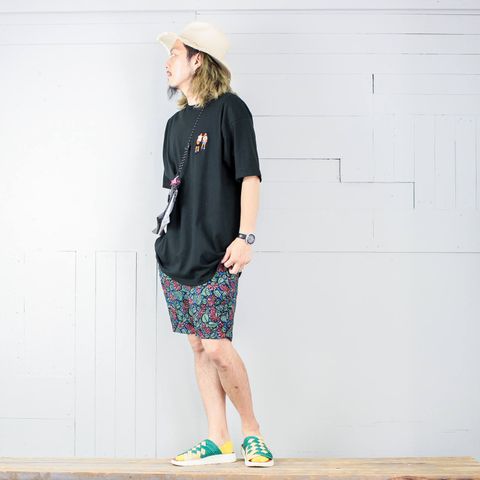 本日のコーディネート ~kelenのワンポイント刺繍Tシャツを使った3コーデ~