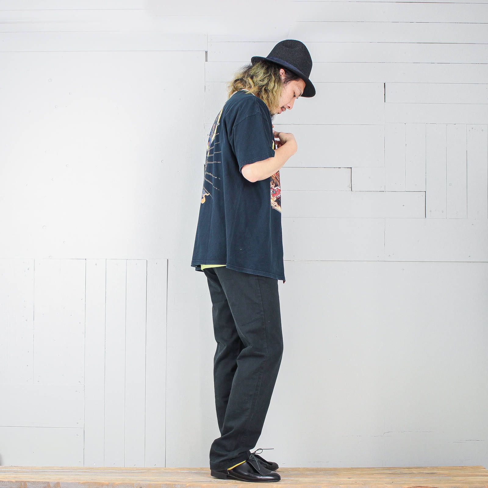 本日のコーディネート ~cobachiのリメイクTシャツを使った3コーデ~