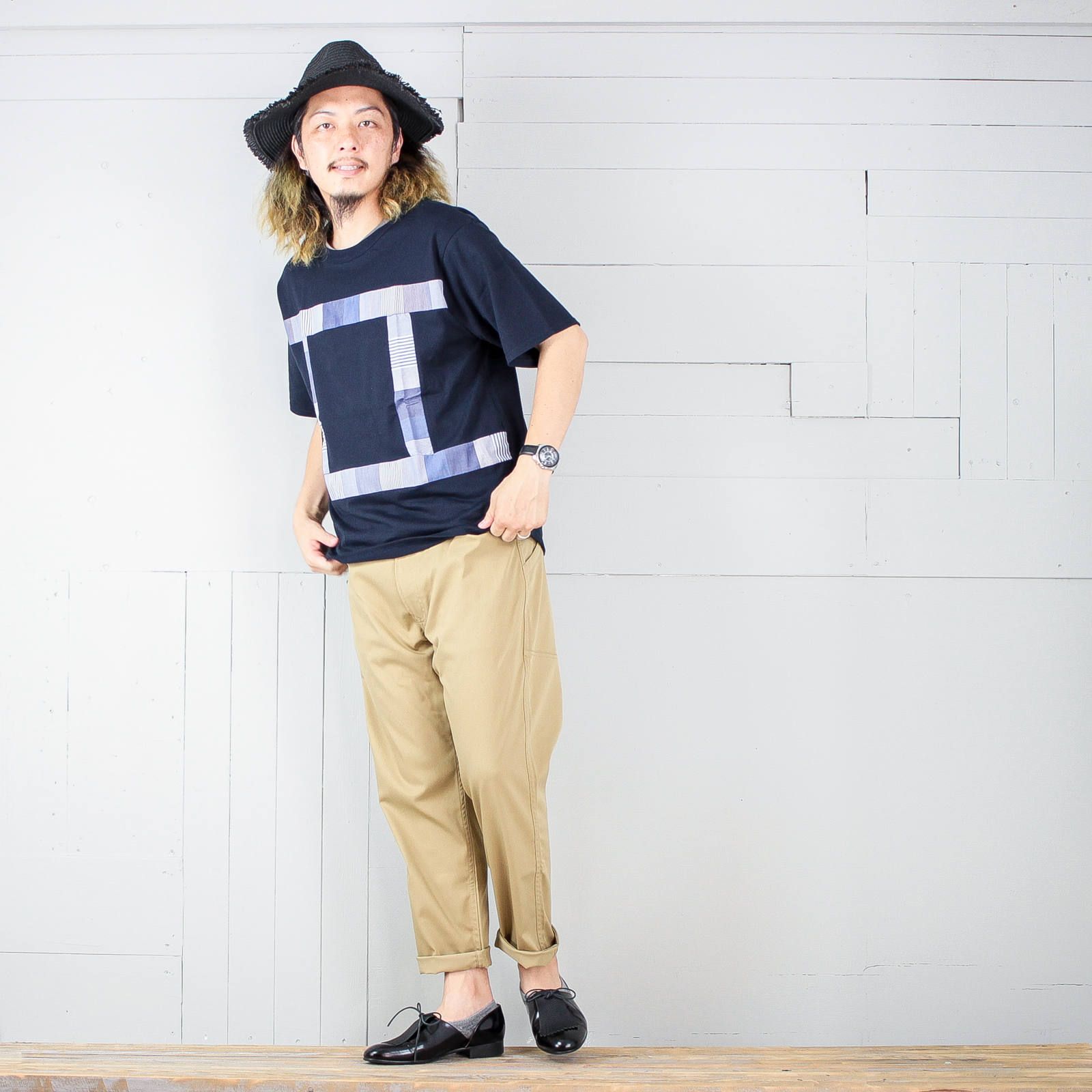 本日のコーディネート ~kelenの切替Tシャツを使った3コーデ~