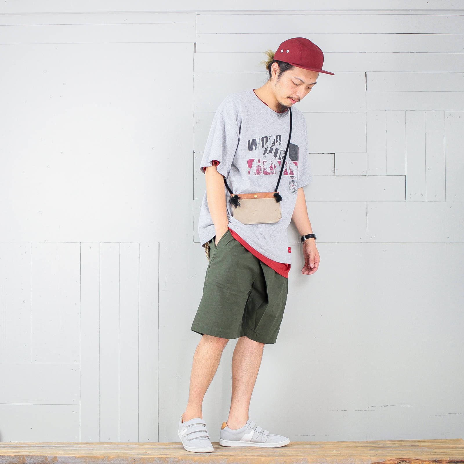 本日のコーディネート ~VOOのリメイクTシャツを使った3コーデ~