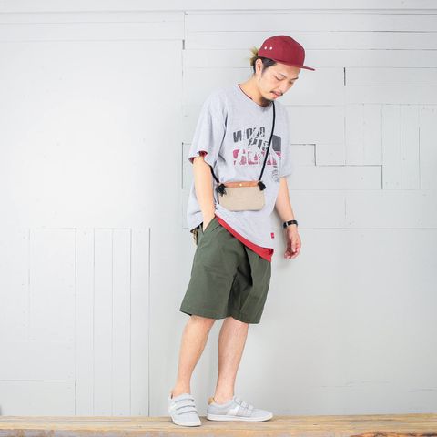 本日のコーディネート ~VOOのリメイクTシャツを使った3コーデ~