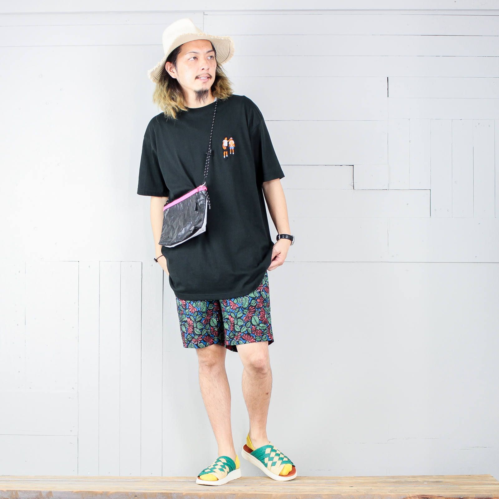 本日のコーディネート ~kelenのワンポイント刺繍Tシャツを使った3コーデ~