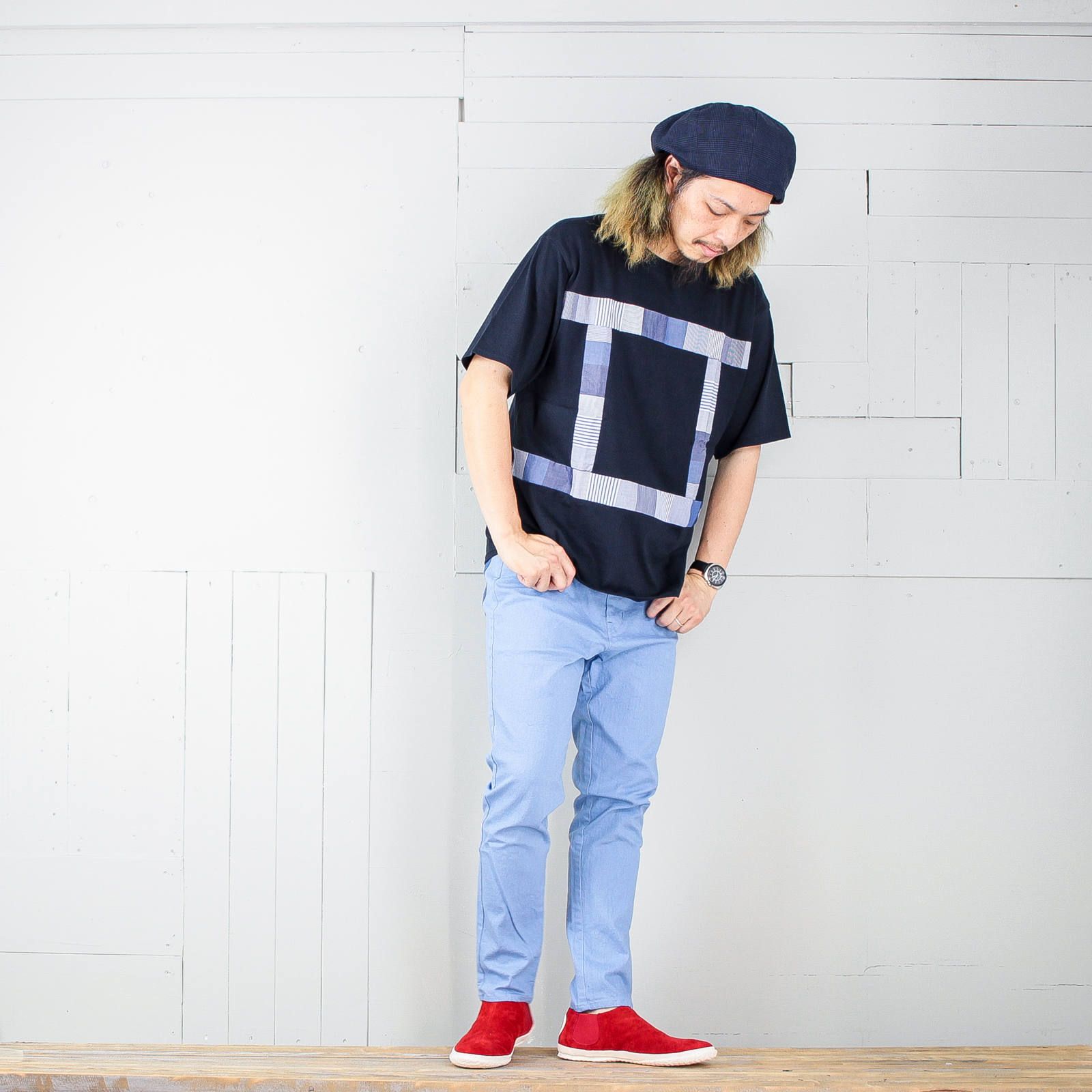 本日のコーディネート ~kelenの切替Tシャツを使った3コーデ~