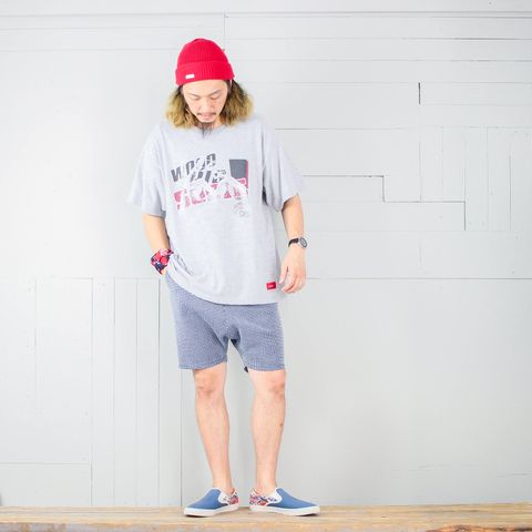 本日のコーディネート ~VOOのリメイクTシャツを使った3コーデ~