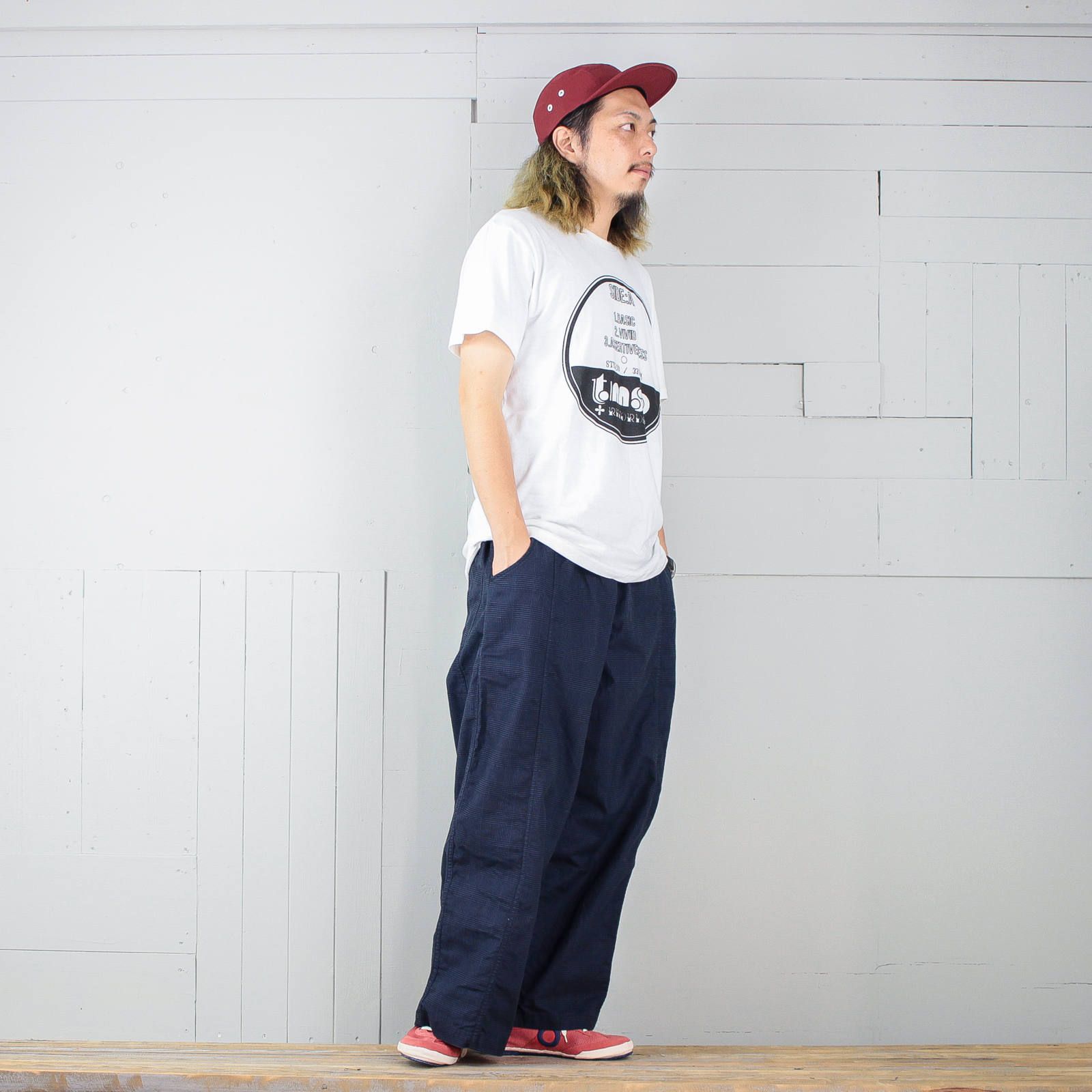 本日のコーディネート ~tmsb RECORDSのプリントTシャツを使った3コーデ~