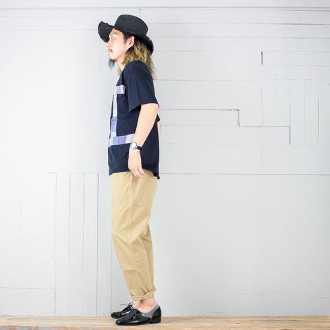 本日のコーディネート ~kelenの切替Tシャツを使った3コーデ~