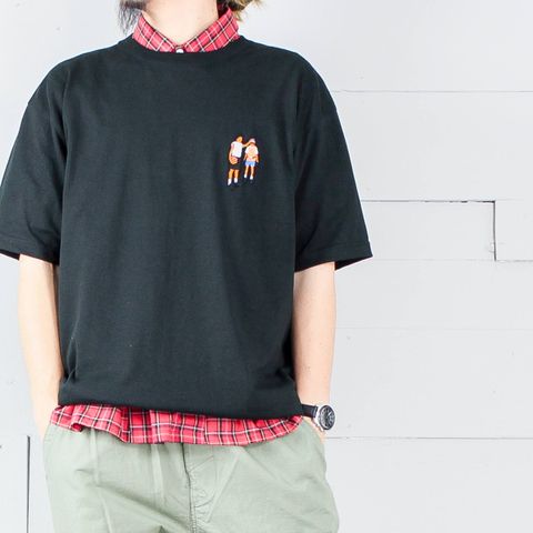 本日のコーディネート ~kelenのワンポイント刺繍Tシャツを使った3コーデ~
