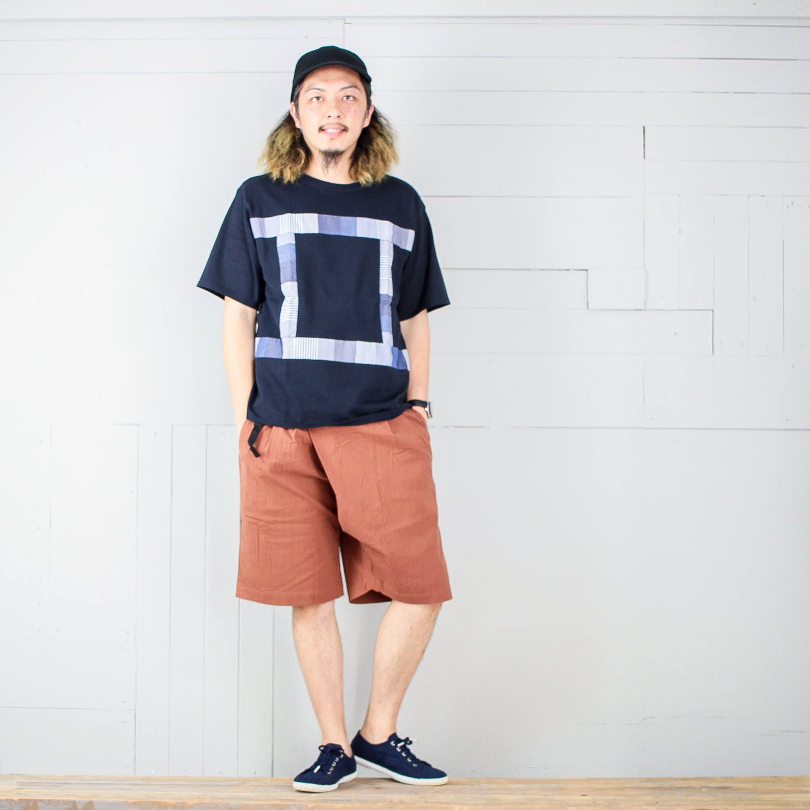 本日のコーディネート ~kelenの切替Tシャツを使った3コーデ~