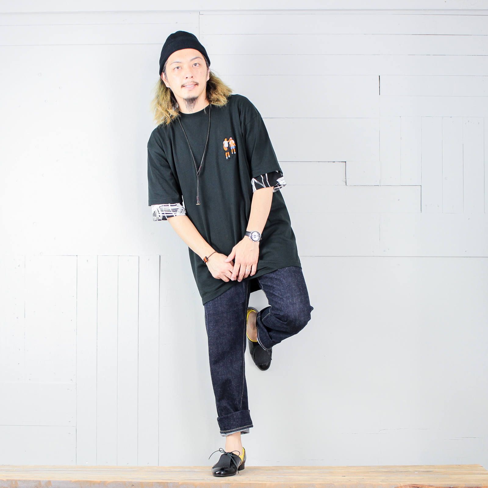 本日のコーディネート ~kelenのワンポイント刺繍Tシャツを使った3コーデ~