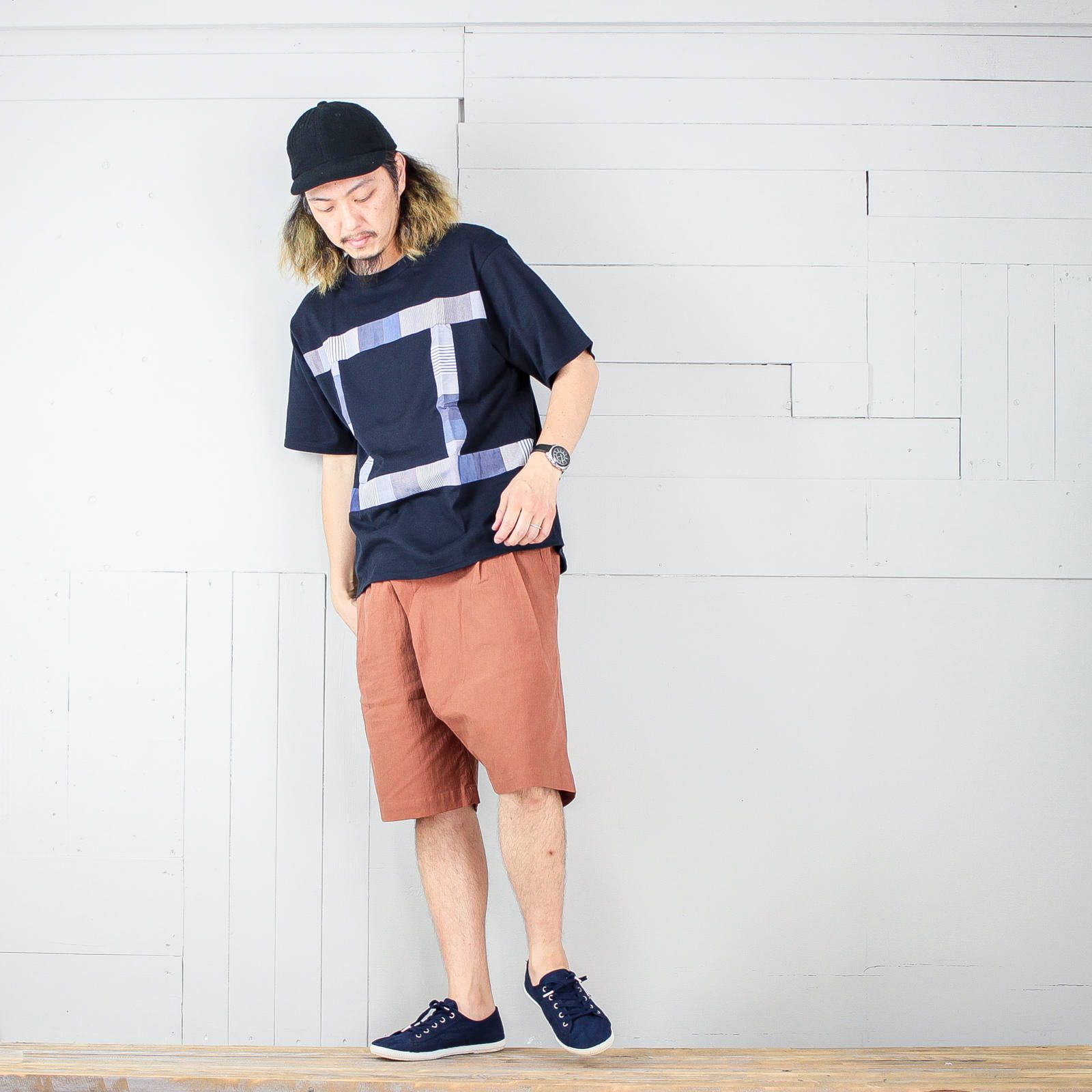 本日のコーディネート ~kelenの切替Tシャツを使った3コーデ~