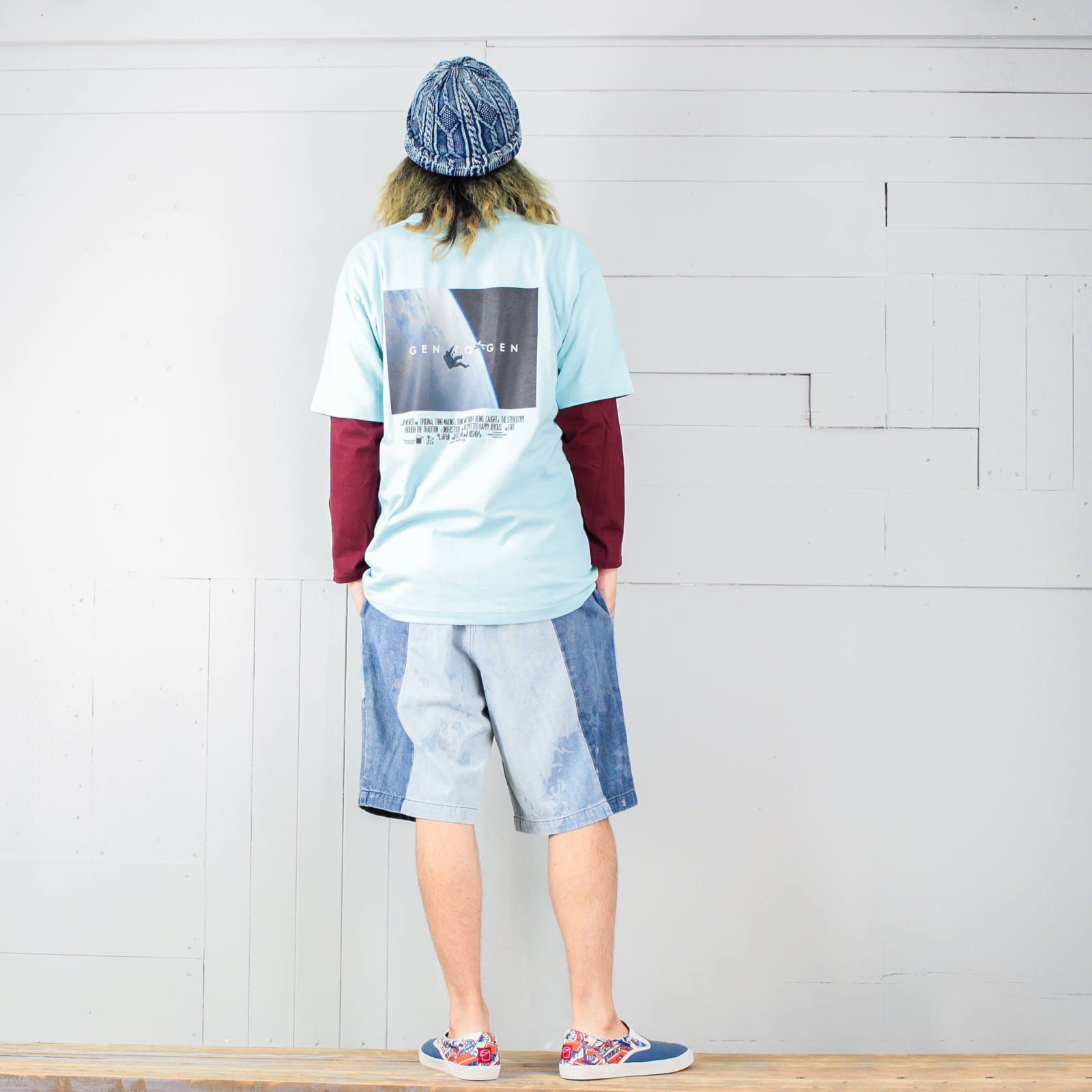 本日のコーディネート ~kelenのプリントTシャツを使った3コーデ~