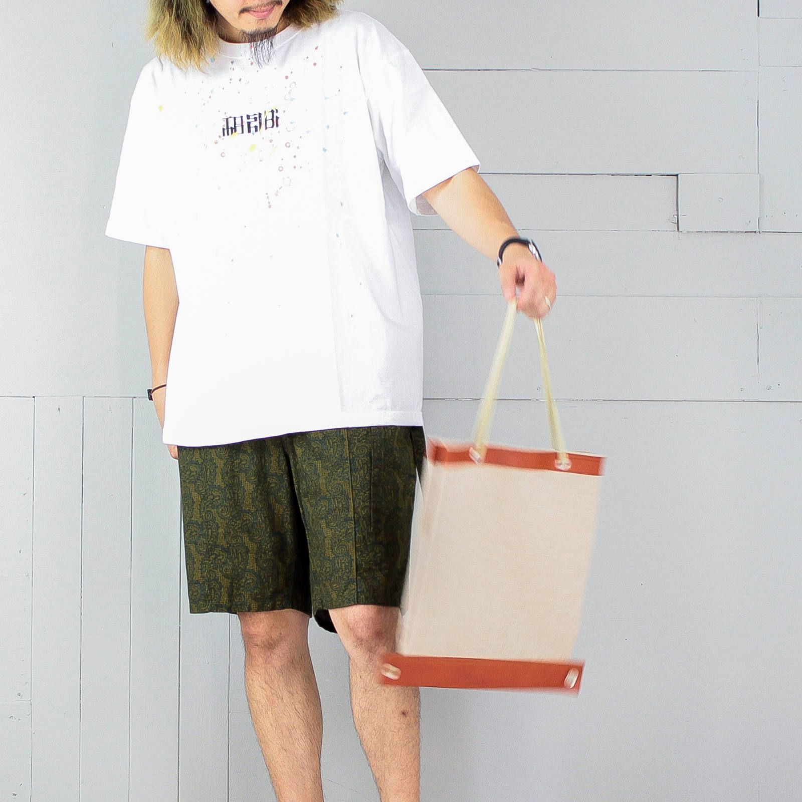 本日のコーディネート ~tomoshibiのsplashTシャツを使った3コーデ~