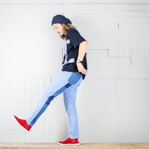 本日のコーディネート ~kelenの切替Tシャツを使った3コーデ~