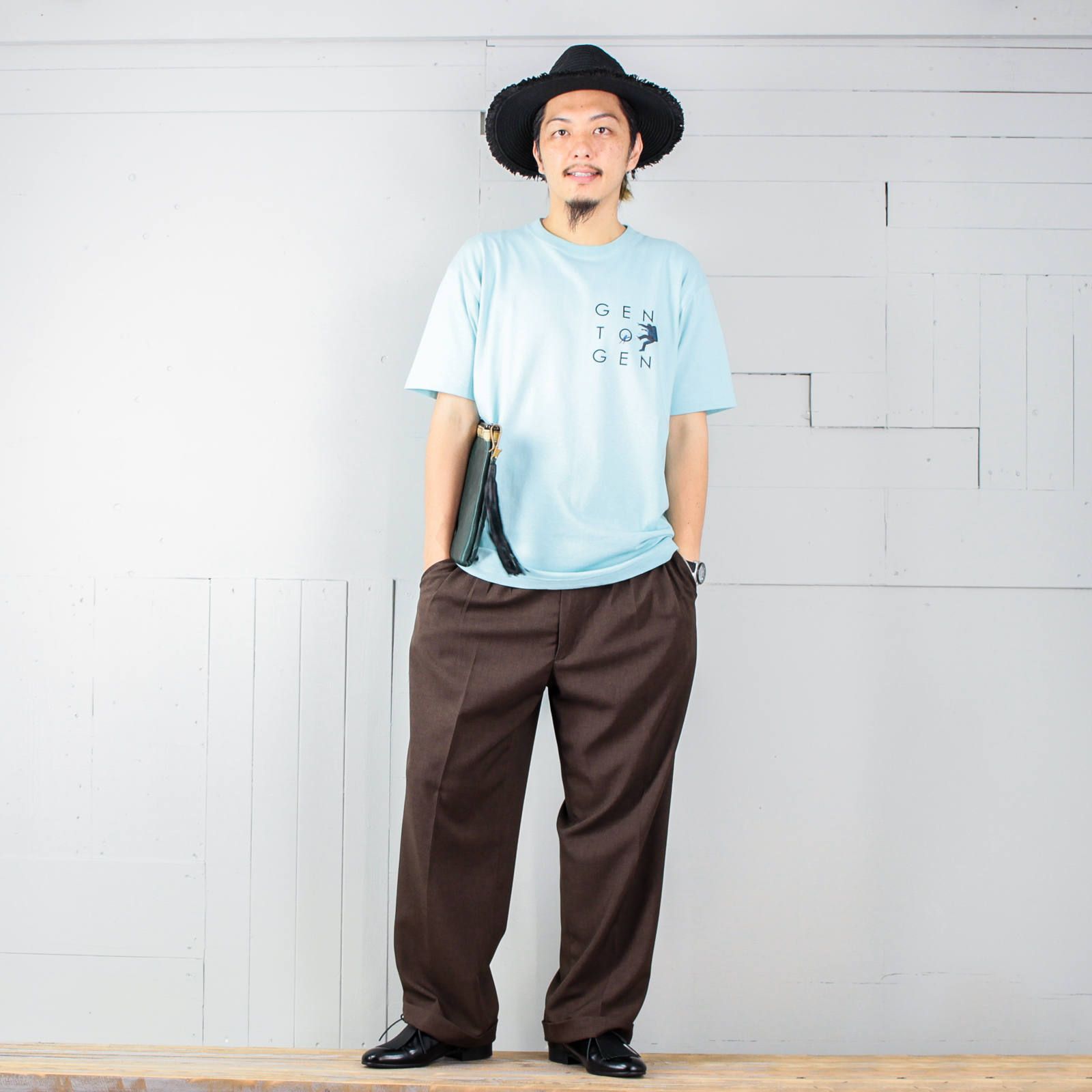 本日のコーディネート ~kelenのプリントTシャツを使った3コーデ~