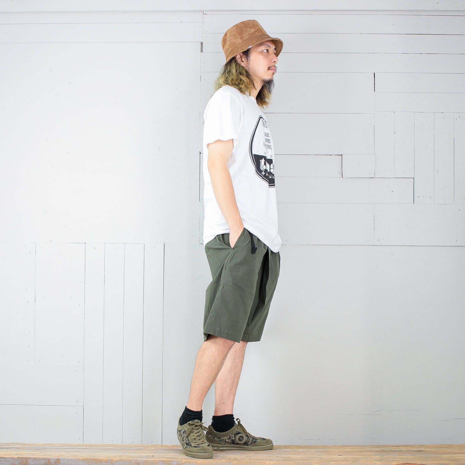 本日のコーディネート ~tmsb RECORDSのプリントTシャツを使った3コーデ~