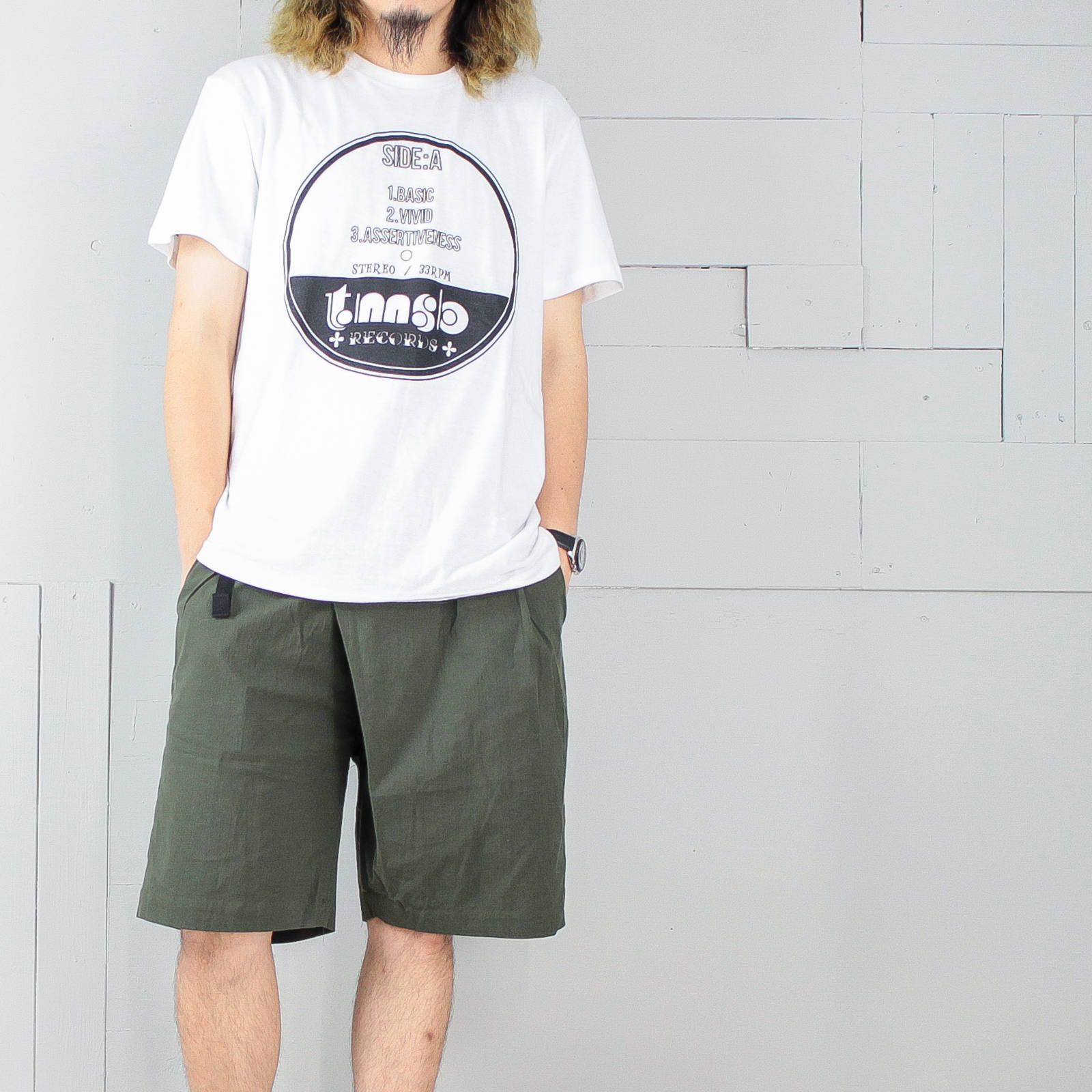 本日のコーディネート ~tmsb RECORDSのプリントTシャツを使った3コーデ~