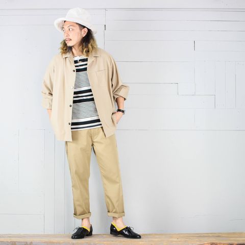 本日のコーディネート ~masterkeyのビッグシルエットシャツを使った3コーデ~