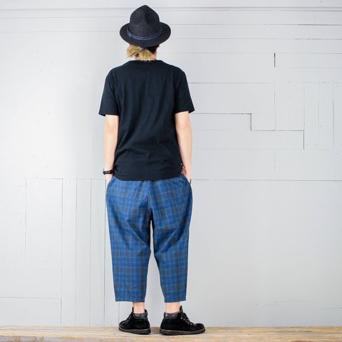 本日のコーディネート ~masterkeyのチェックパンツを使った3コーデ~
