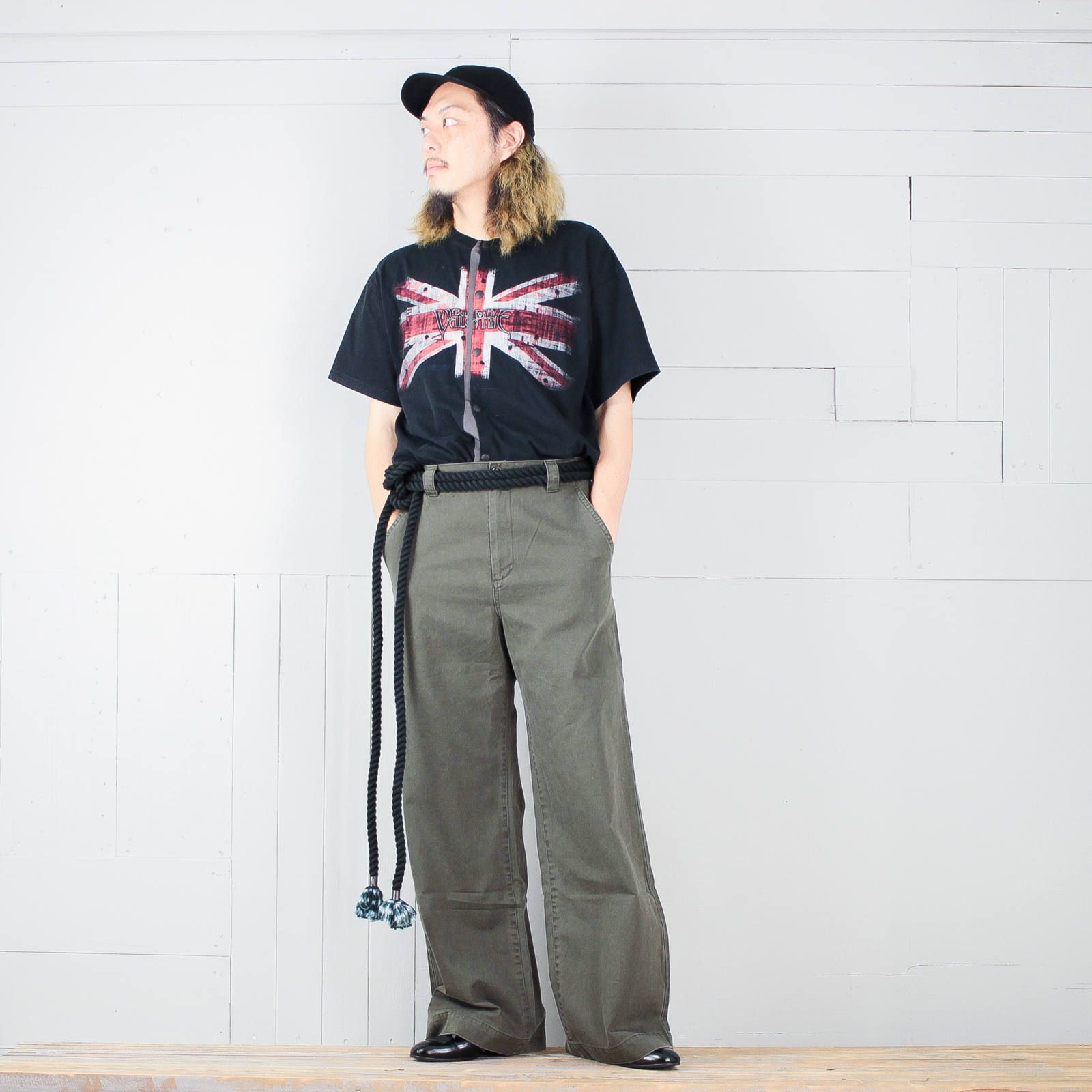 本日のコーディネート ~cobachiのリメイクTシャツを使った3コーデ~