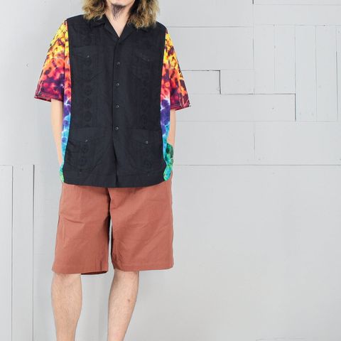 本日のコーディネート ~tomoshibiのリメイクキューバシャツを使った3コーデ~