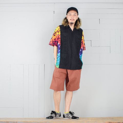 本日のコーディネート ~tomoshibiのリメイクキューバシャツを使った3コーデ~