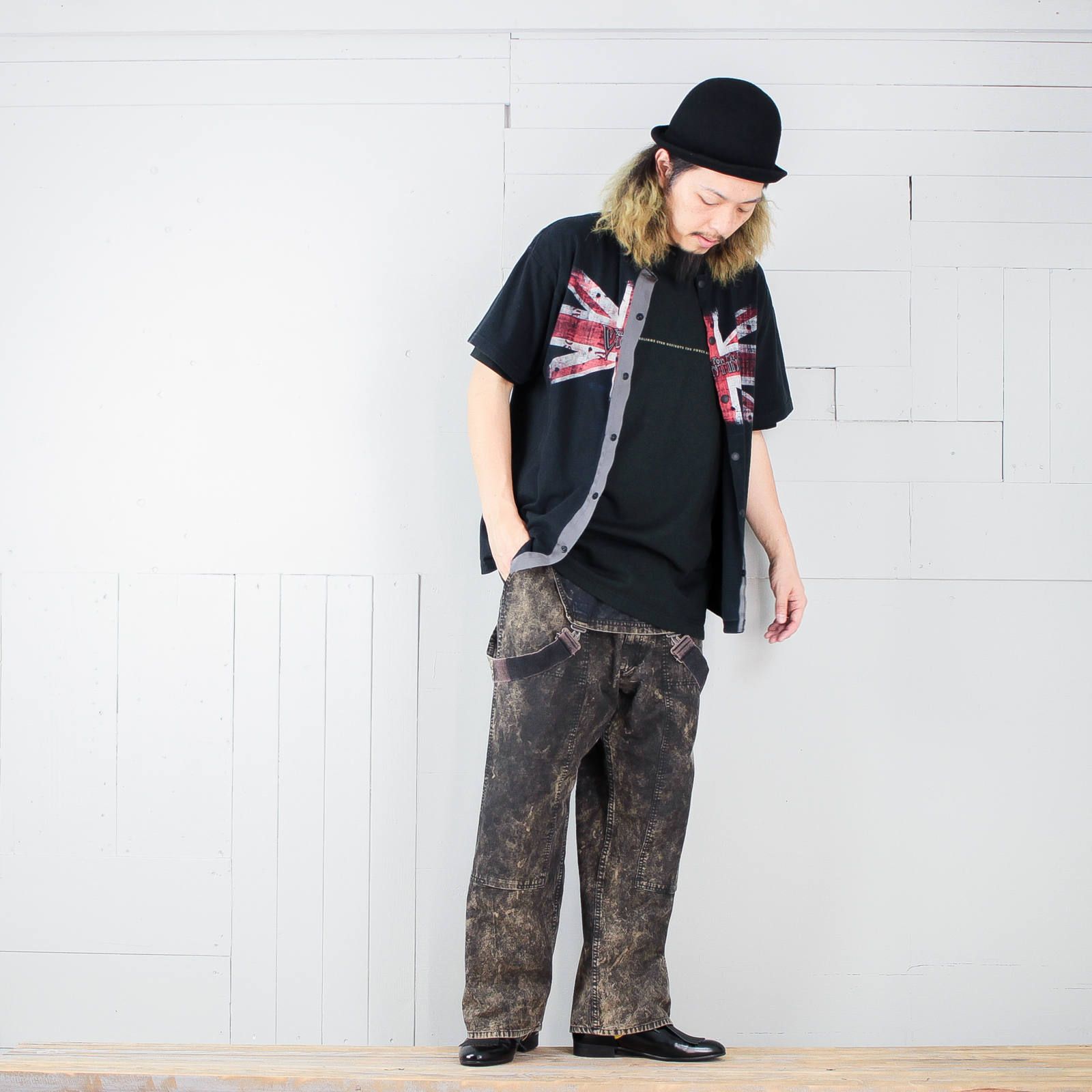 本日のコーディネート ~cobachiのリメイクTシャツを使った3コーデ~
