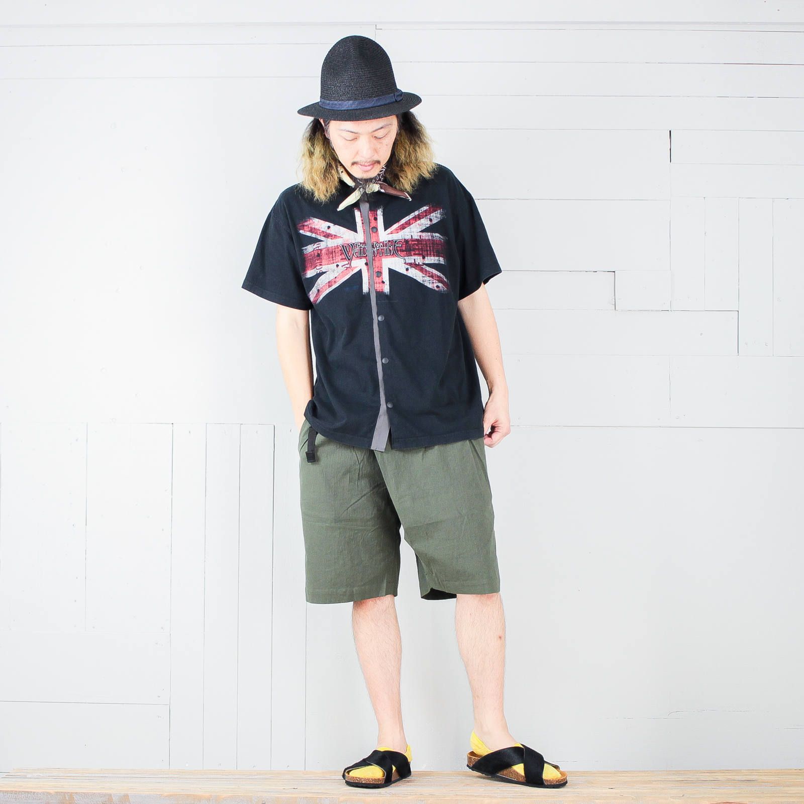 本日のコーディネート ~cobachiのリメイクTシャツを使った3コーデ~