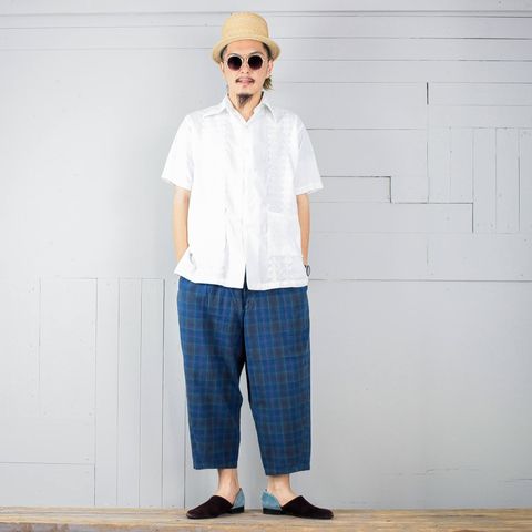 本日のコーディネート ~masterkeyのチェックパンツを使った3コーデ~