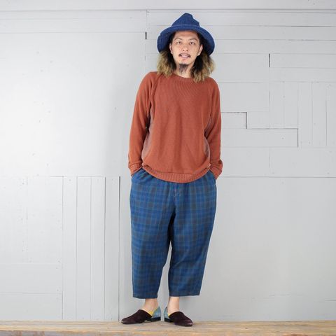 本日のコーディネート ~chloroの切り替えコットンニットを使った3コーデ~