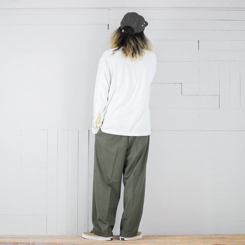 本日のコーディネート ~masterkeyのパイルカットソーを使った3コーデ~