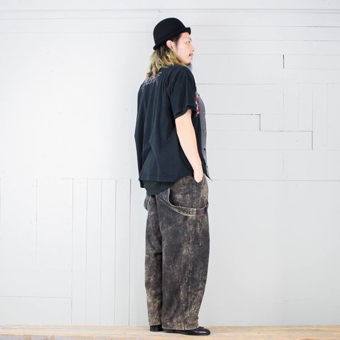 本日のコーディネート ~cobachiのリメイクTシャツを使った3コーデ~