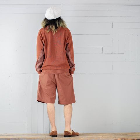 本日のコーディネート ~chloroの切り替えコットンニットを使った3コーデ~