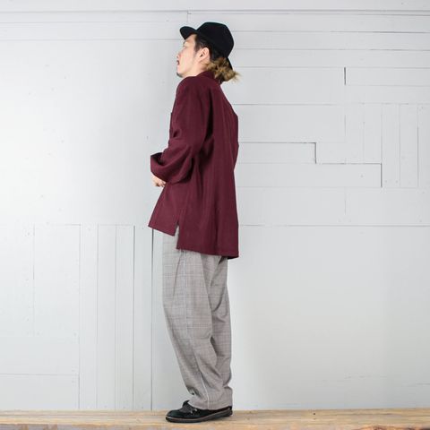 本日のコーディネート ~長袖シャツxチェックパンツのスタイリング2パターン。どちらがお好み?~