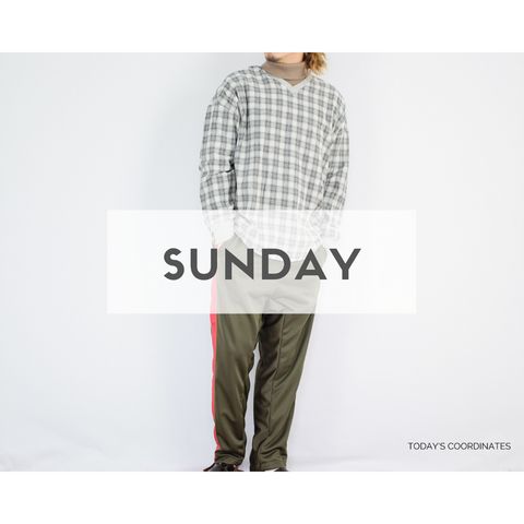 masterkeyのJOG PANTSを使ったコーディネート【日曜日】