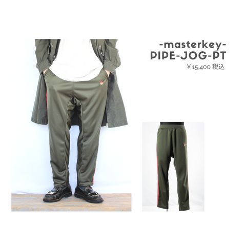 masterkeyのJOG PANTSを使ったコーディネート【金曜日】