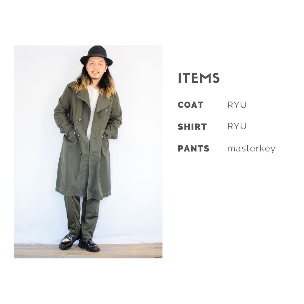 masterkeyのJOG PANTSを使ったコーディネート【金曜日】