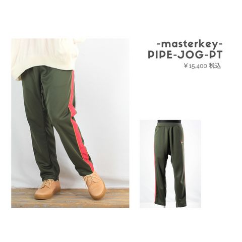 masterkeyのJOG PANTSを使ったコーディネート【月曜日】