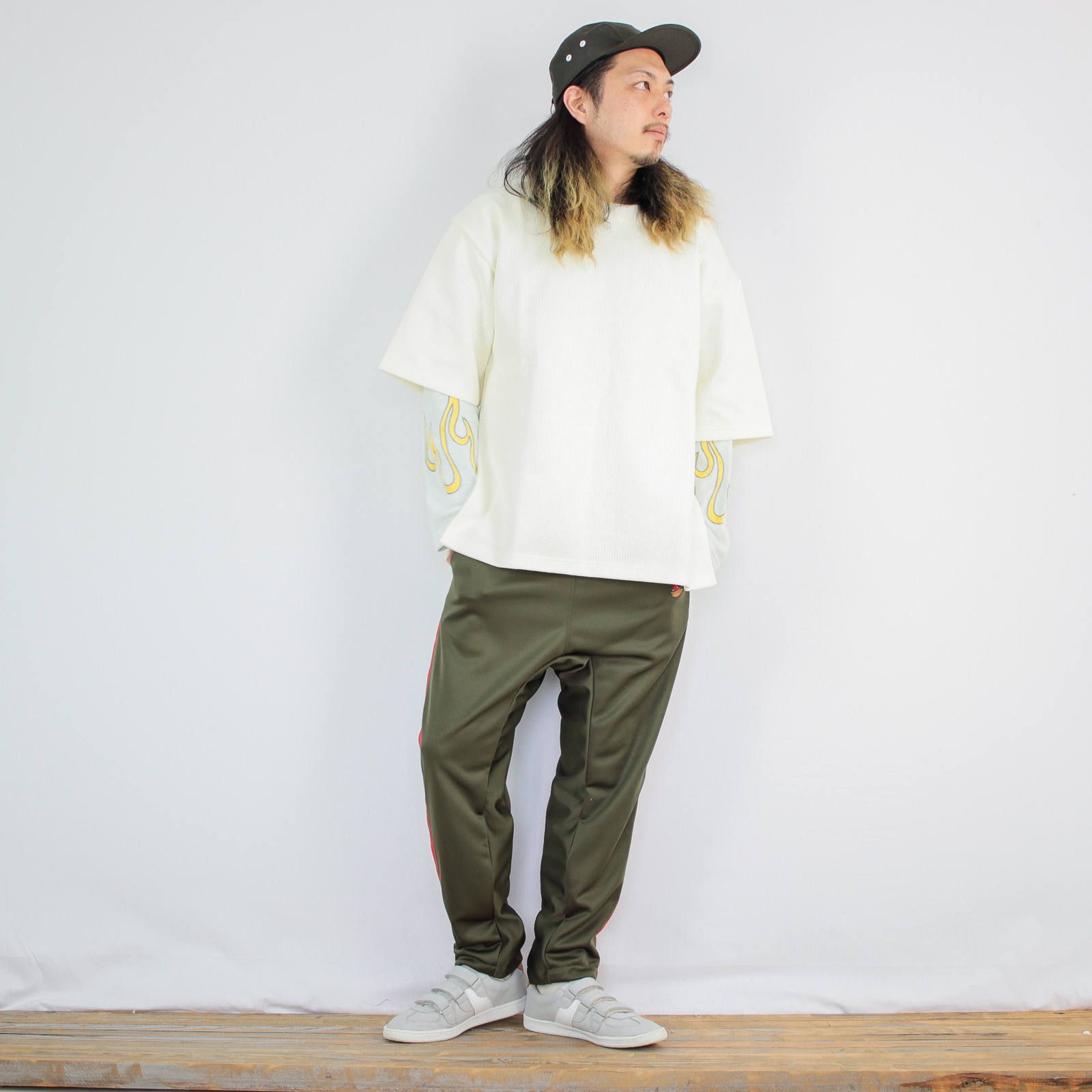 masterkeyのJOG PANTSを使ったコーディネート【土曜日】