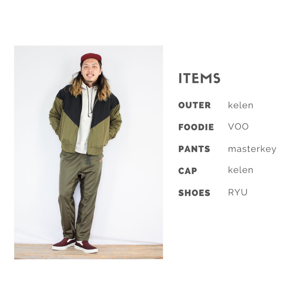 masterkeyのJOG PANTSを使ったコーディネート【水曜日】