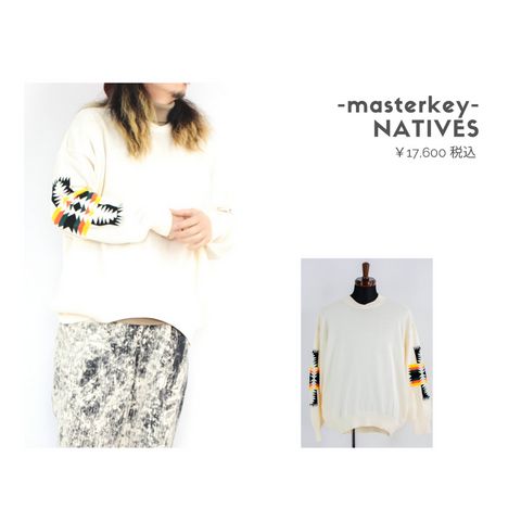 masterkeyのスプリングニットを使ったコーディネート【水曜日】