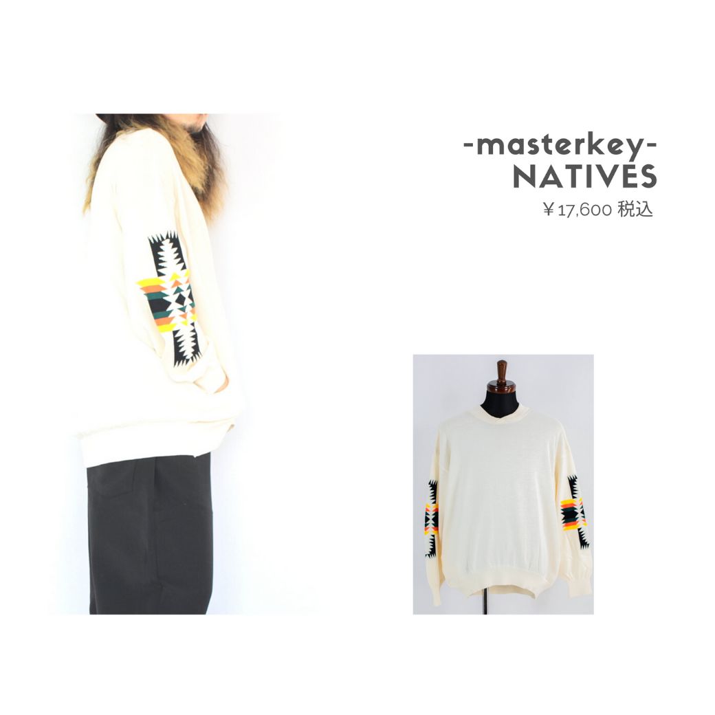 masterkeyのスプリングニットを使ったコーディネート【木曜日】