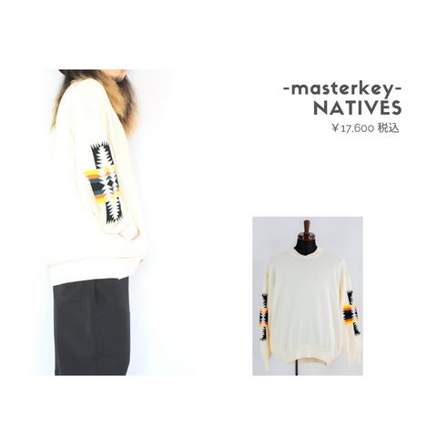 masterkeyのスプリングニットを使ったコーディネート【木曜日】