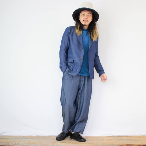 RYUのモックネックカットソーを使ったコーディネート【2日目】