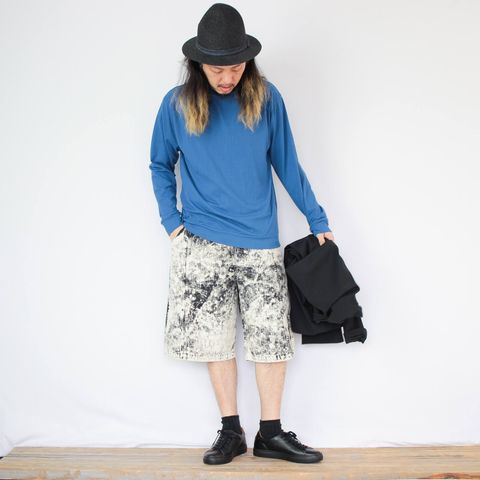 RYUのモックネックカットソーを使ったコーディネート【1日目】