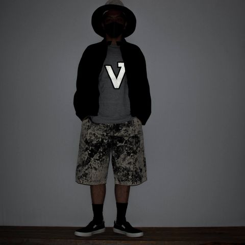 VOOのリフレクタープリントTシャツを使ったコーディネート【3日目】