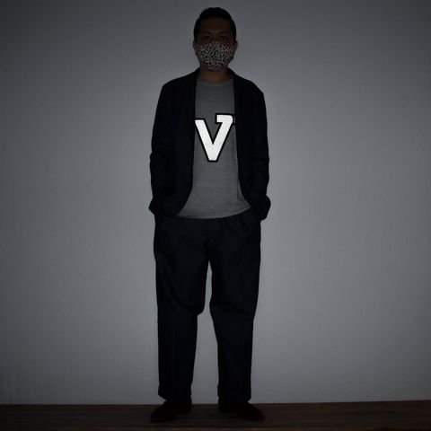 VOOのリフレクタープリントTシャツを使ったコーディネート【2日目】